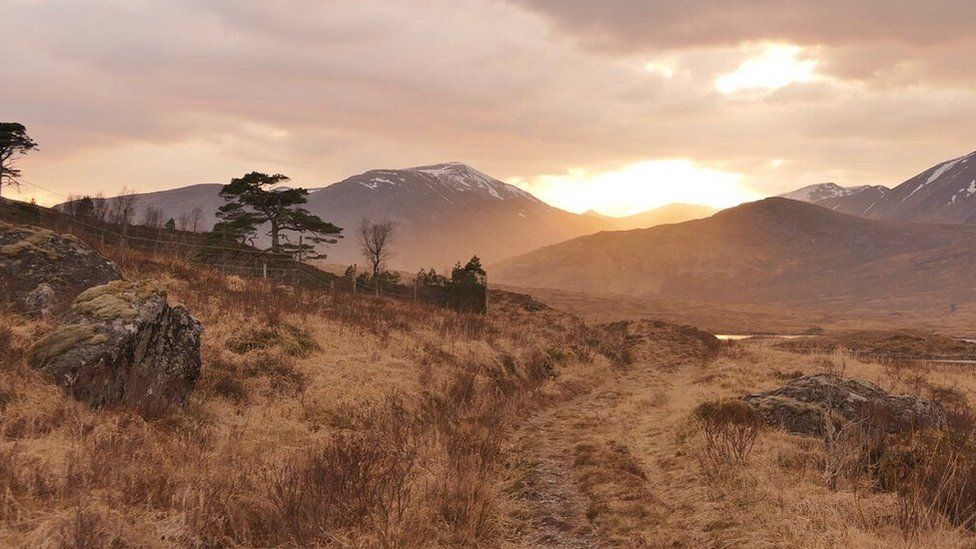 Path to Loch Dochard