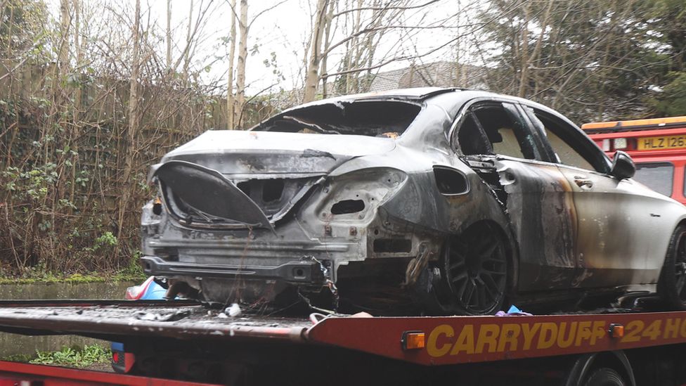 Car damaged in Carryduff arson attack