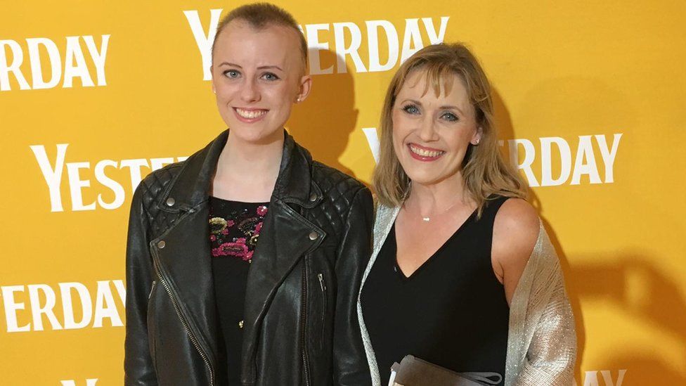 Laura and Nicola at a film premiere