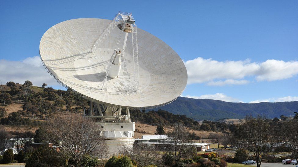 A dish at the Canberra Deep Space Communication Station