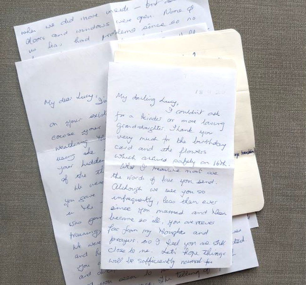 Grandmother Margaret's letters