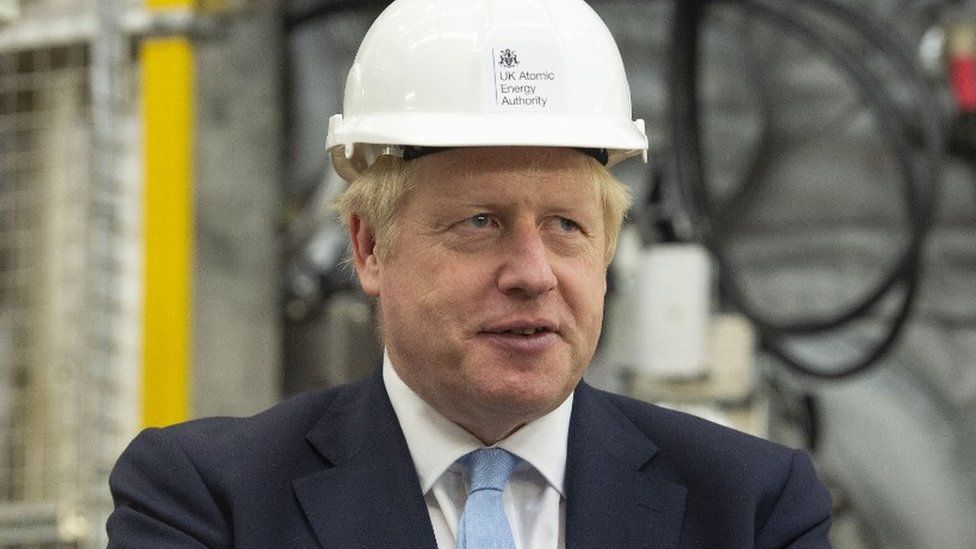 Boris Johnson at Culham
