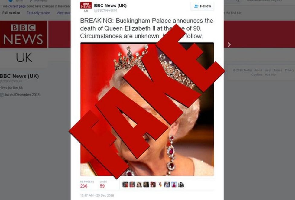 Who was behind ‘Queen is dead’ conspiracy hoax? BBC News(00)