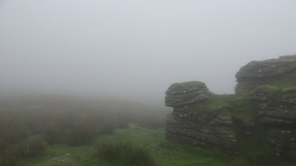 Fog on Dartmoor