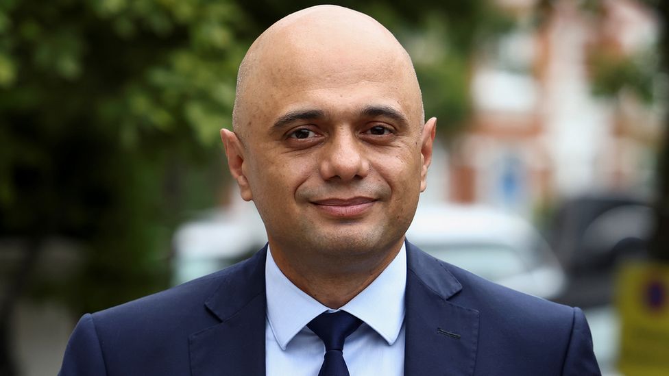 Sajid Javid criticised for 'cower' Covid remark - BBC News