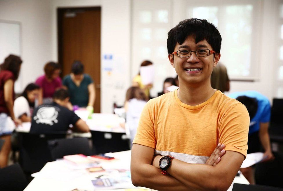 Picture of linguistics student Kevin Martens Wong