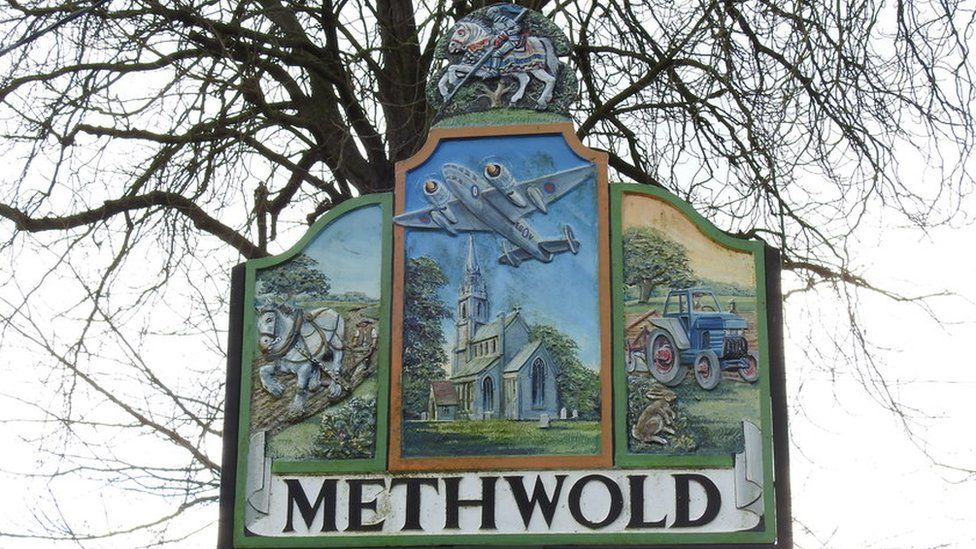 Methwold village sign