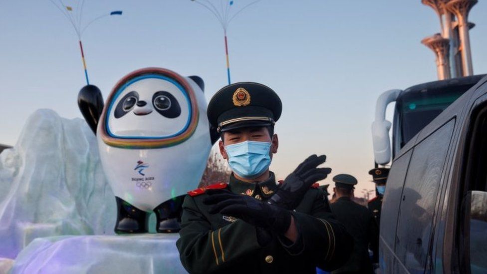 Beijing 2022 Olympics sign