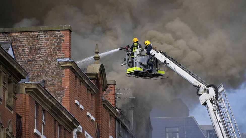 Firefighters have higher heart attack risk 'because of heat' BBC News