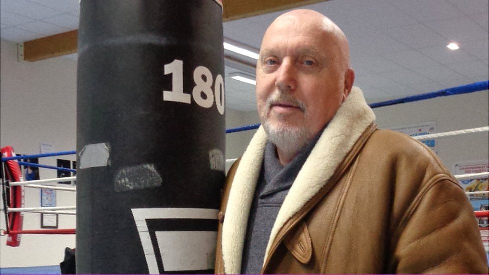 Franck Weus, president of the boxing club in Royan, France