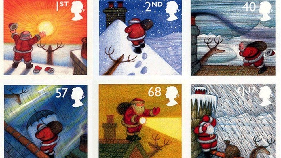 Рождественские марки 2004 г.