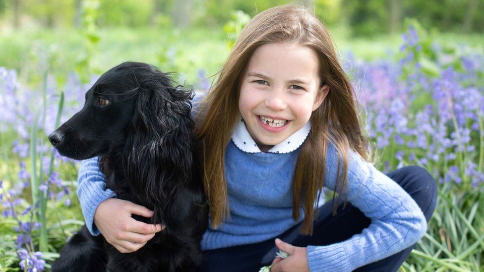 Princess Charlotte's seventh birthday marked with photos - BBC News