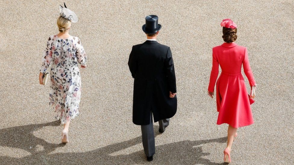 The Earl and Countess of Wessex with the Duchess of Cambridge