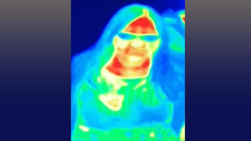 Thermal imaging scan