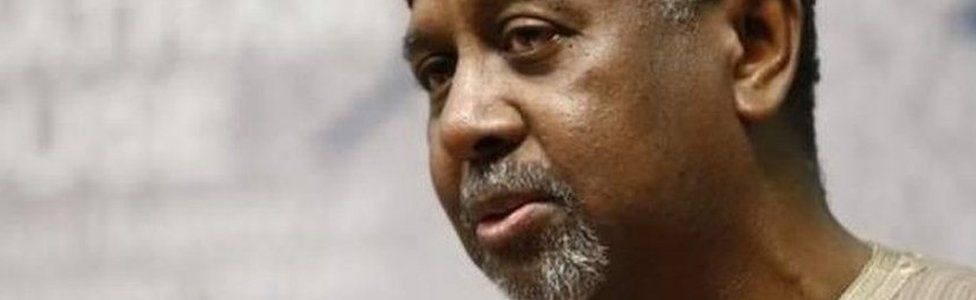 Former Nigeria's national security adviser, Sambo Dasuki