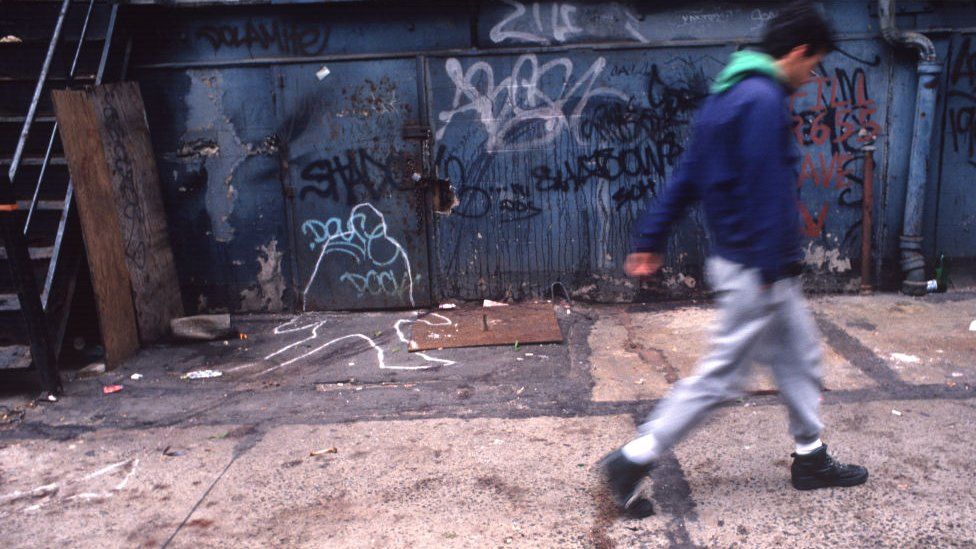 New York City in 1990