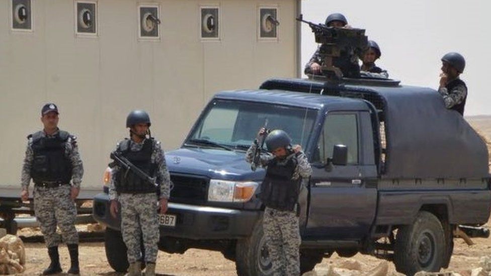 Jordanian security forces personnel, file image