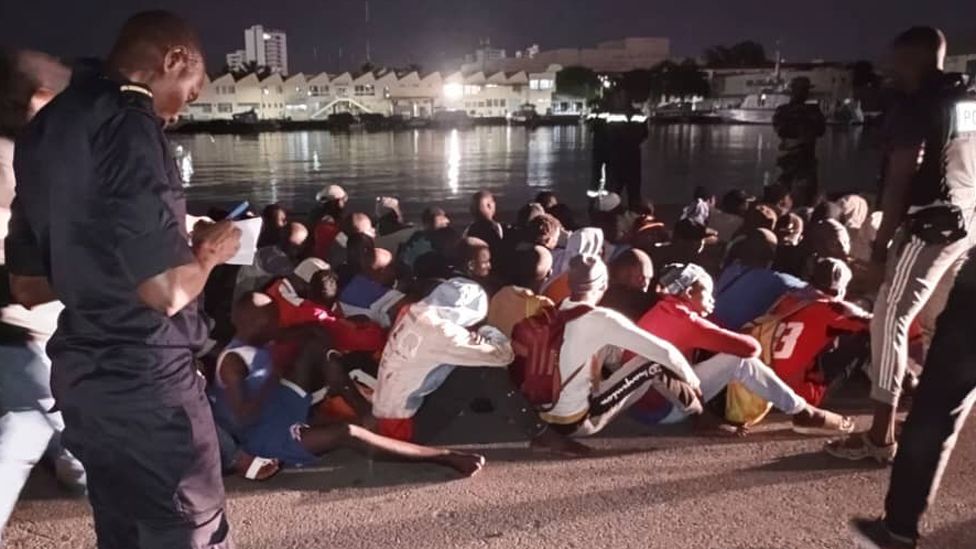 Потенциальные мигранты арестованы у берегов Сенегала в четверг, 28 сентября 2023 г.