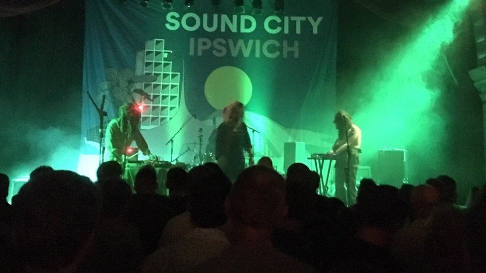 Snapped Ankles close Sound City at 02:00 BST at the Corn Exchange