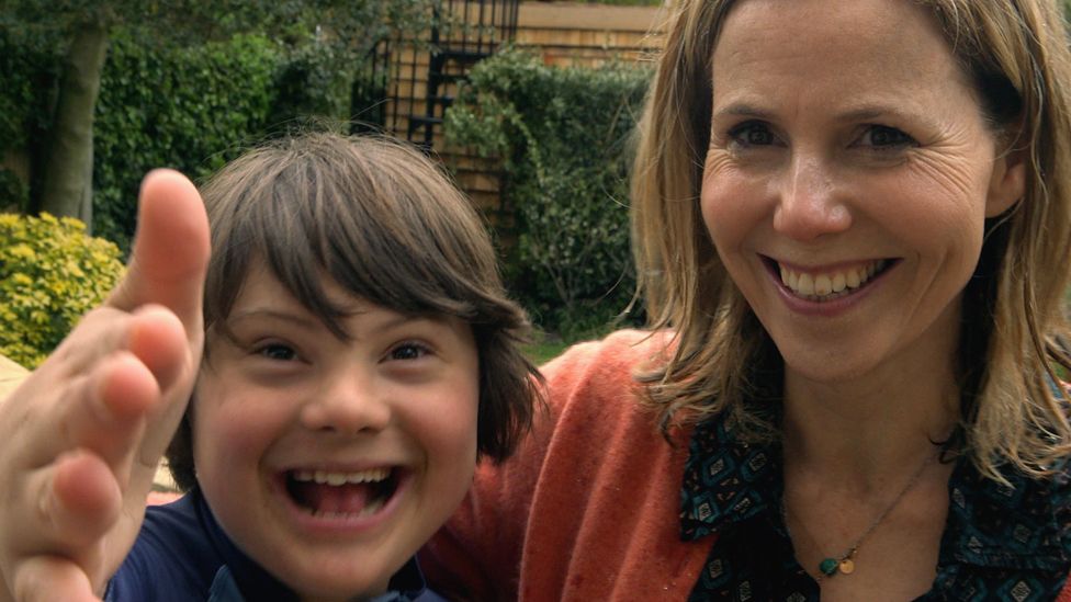 Sally Phillips and Olly