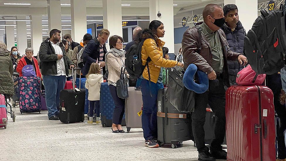 Passengers are hoping for no repeat of the long queues seen at airports over the Easter break