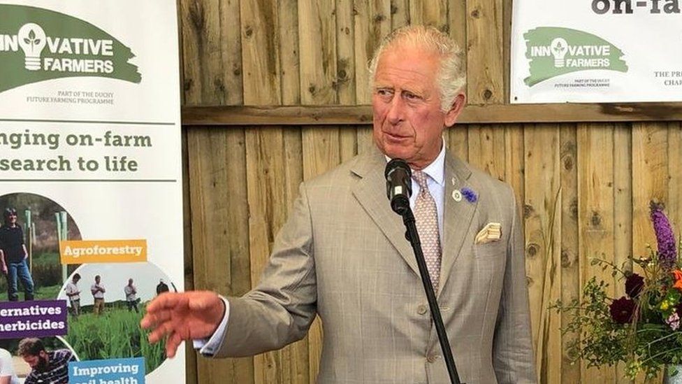 Prince Charles at Innovative Farmers Network