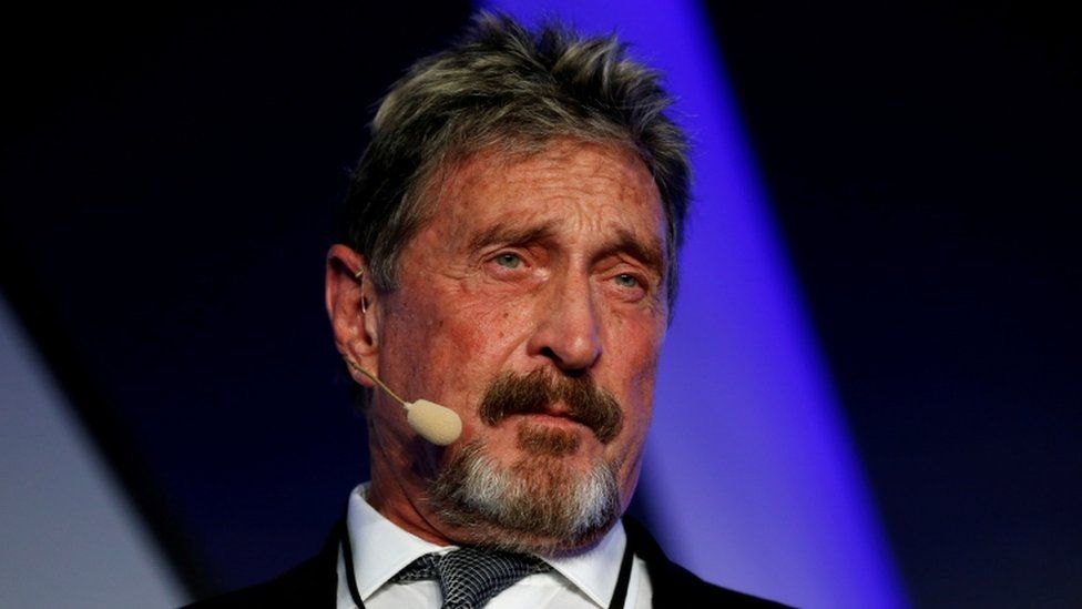 John Mcafee Anti Virus Creator Found Dead In Prison Cell Bbc News