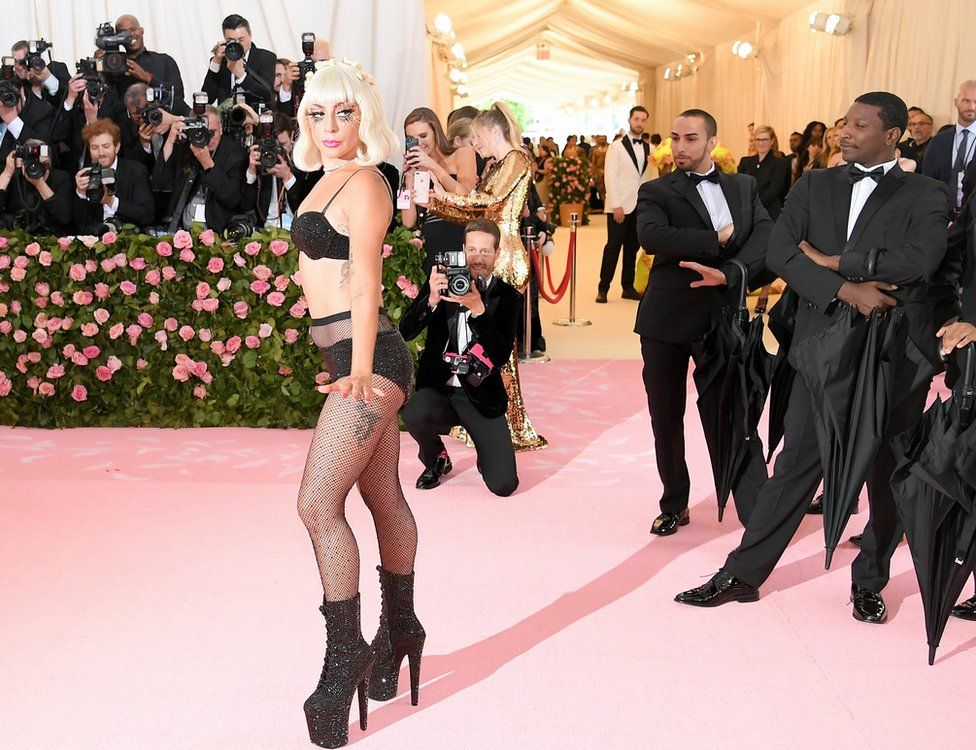Lady Gaga revealed four different outfits at the MET gala 2019