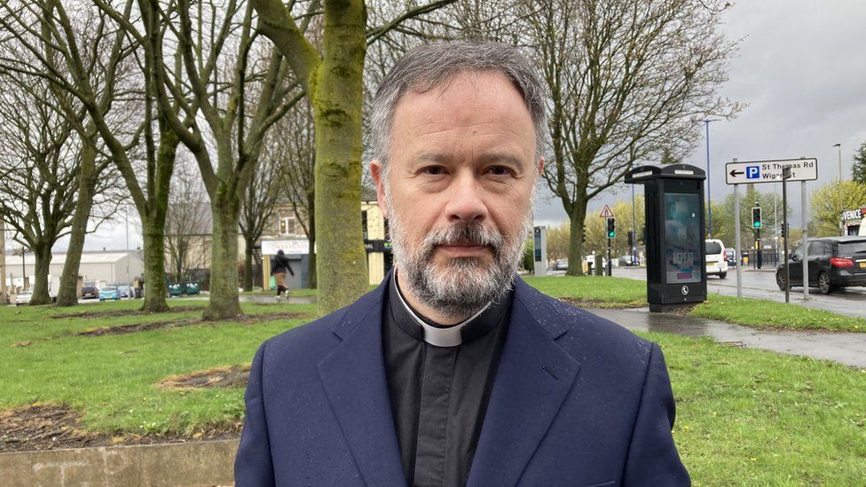 Duncan Milwain, assistant curate at Bradford Cathedral