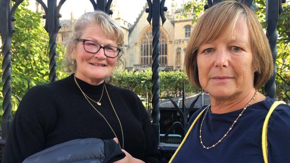 Jane Ward and Clare Lynas