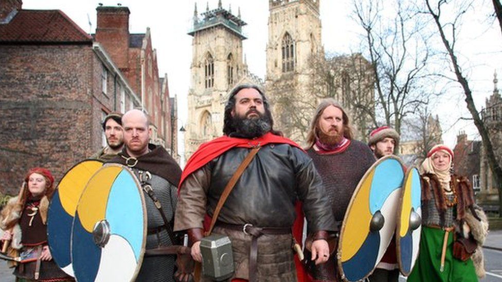 Viking re-enactment in York