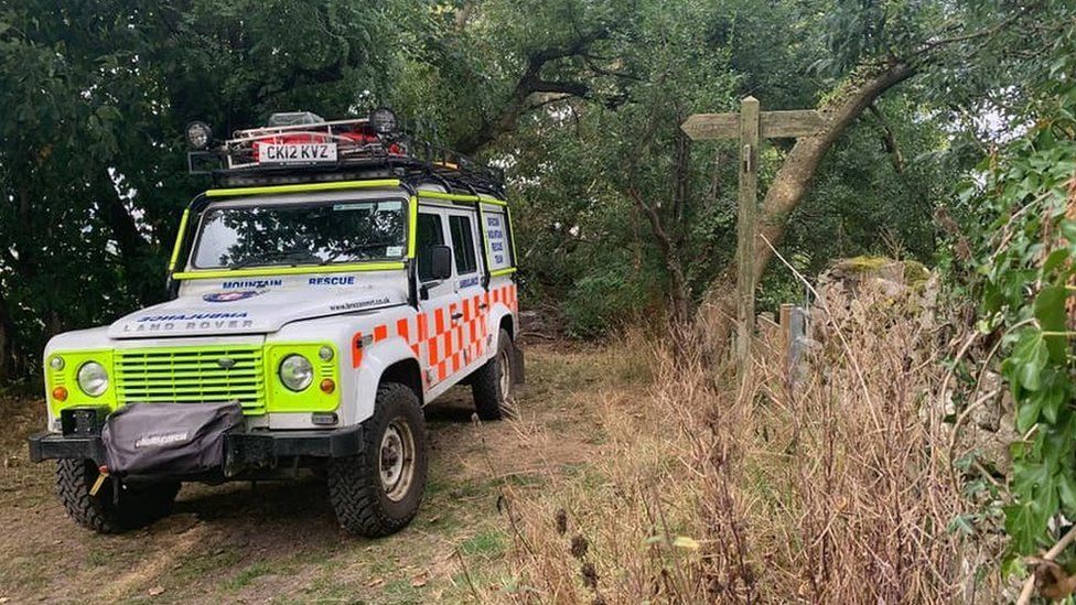 Brecon Mountain Rescue car