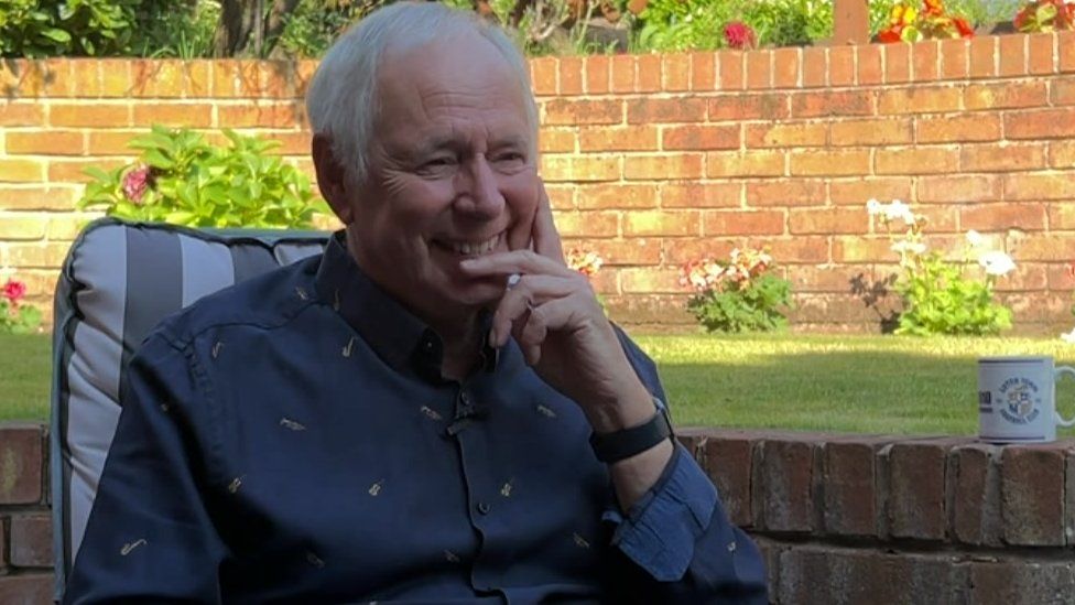 BBC TV presenter Nick Owen