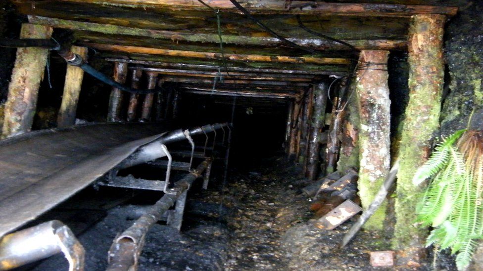 The Gleision mine shaft