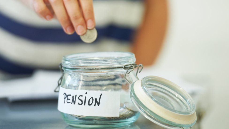 pension savings jar