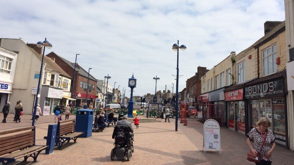 Redcar town centre