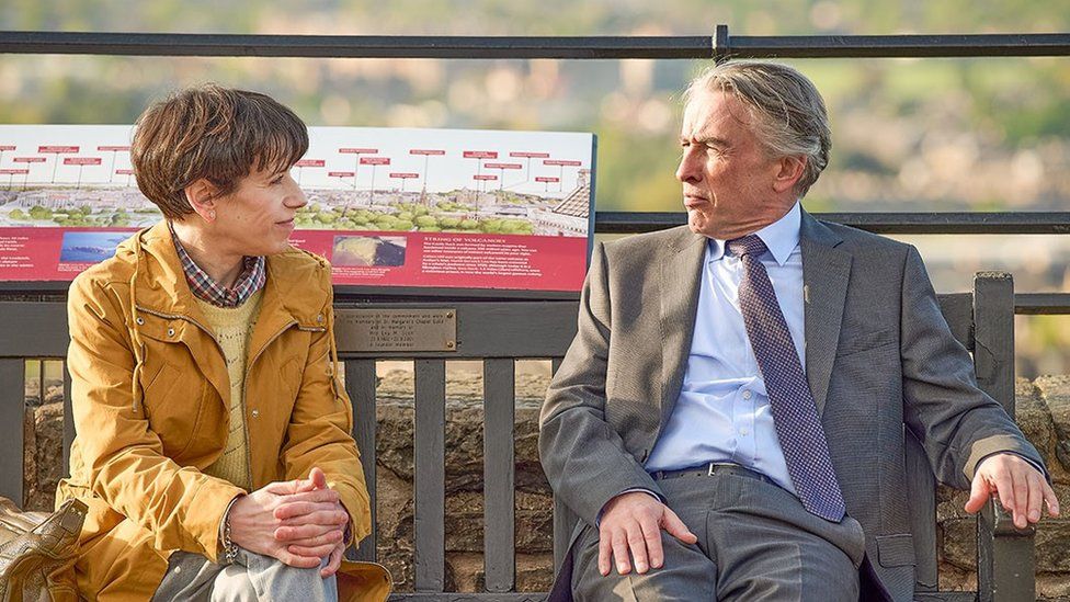 Sally Hawkins and Steve Coogan in The Lost King