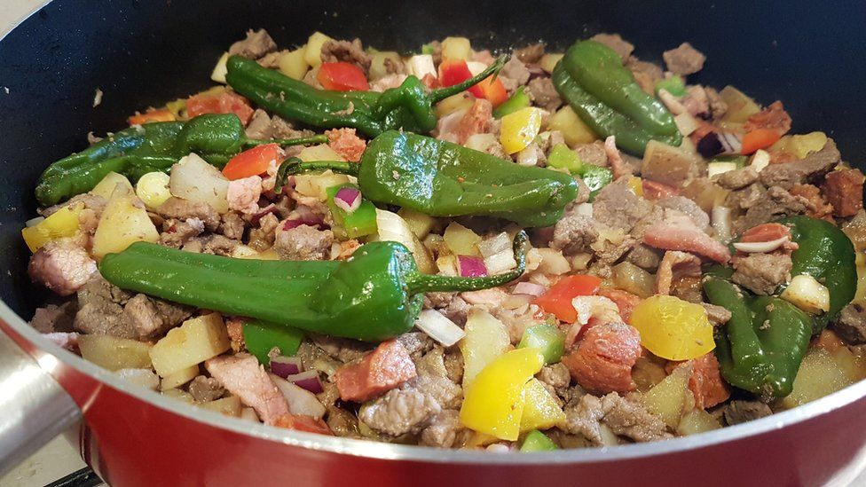 Recipe with lots of chillies