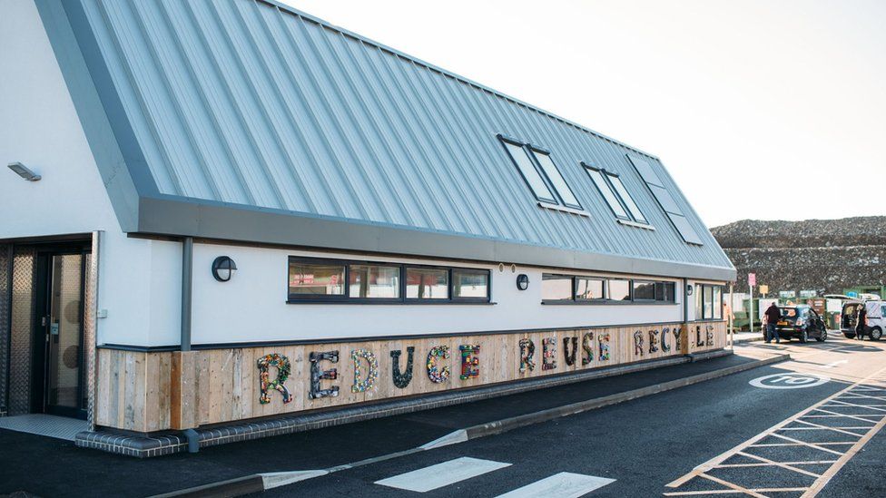 Household Reuse and Recycling Centre at La Collette