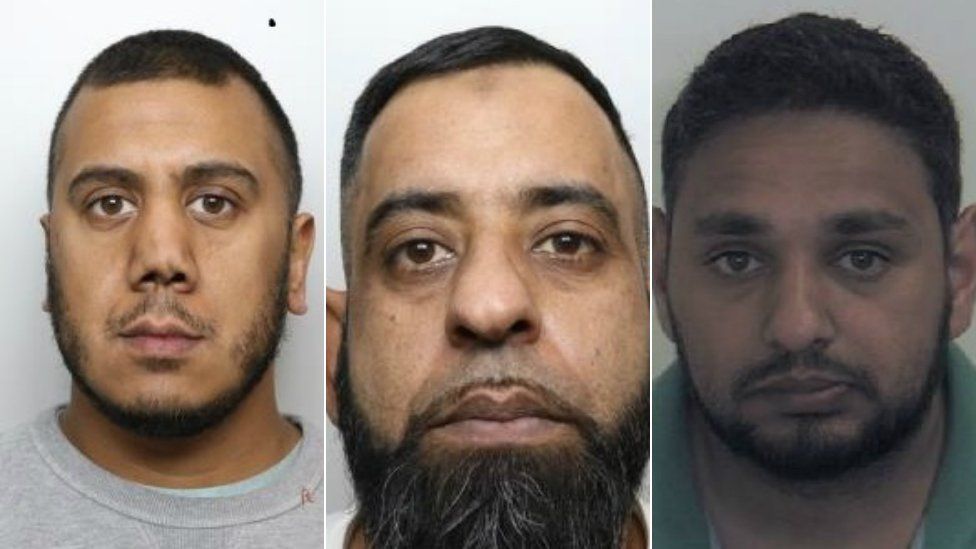 Sajid Ali, Zaheer Iqbal, and Riaz Makhmood were found guilty after a trail at Sheffield Crown Court