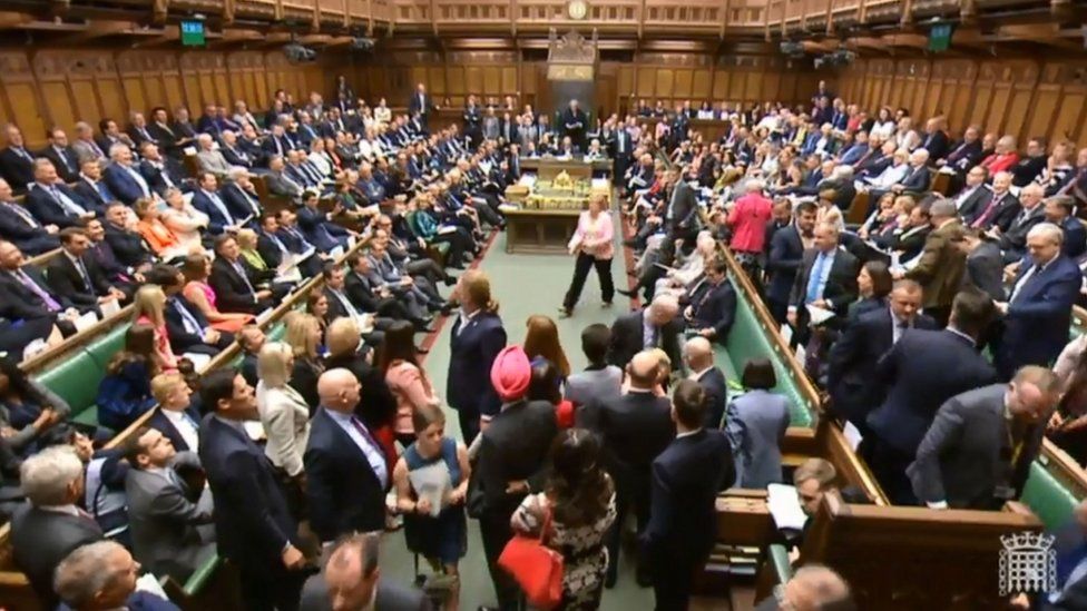 SNP MPs walking out