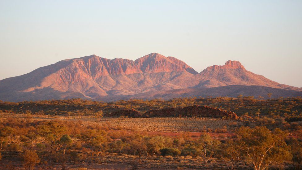 Mount Sonder in central Australia