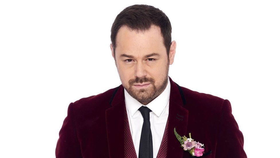 Danny Dyer as his Eastenders character Mick Carter