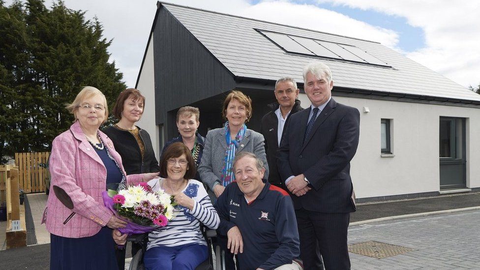 New homes for wheelchair users completed in Inverness BBC News