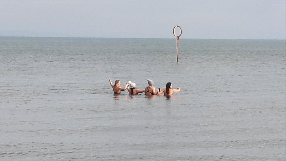 Portobello swimmers