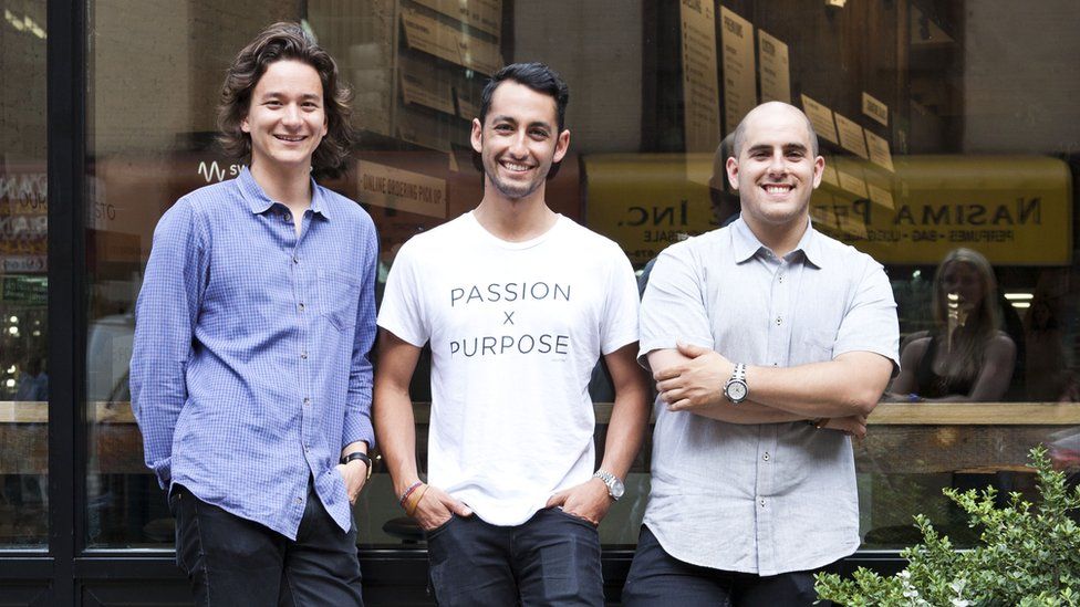 The three Sweetgreen founders