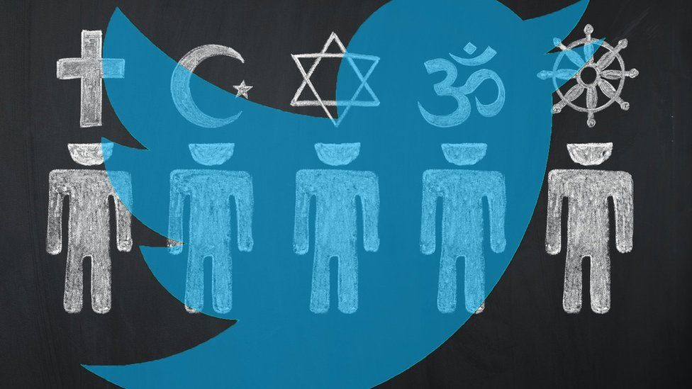 Twitter and religious symbols