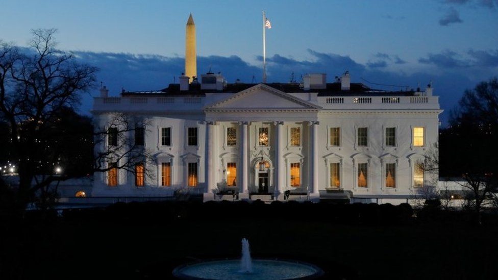 White House at dawn