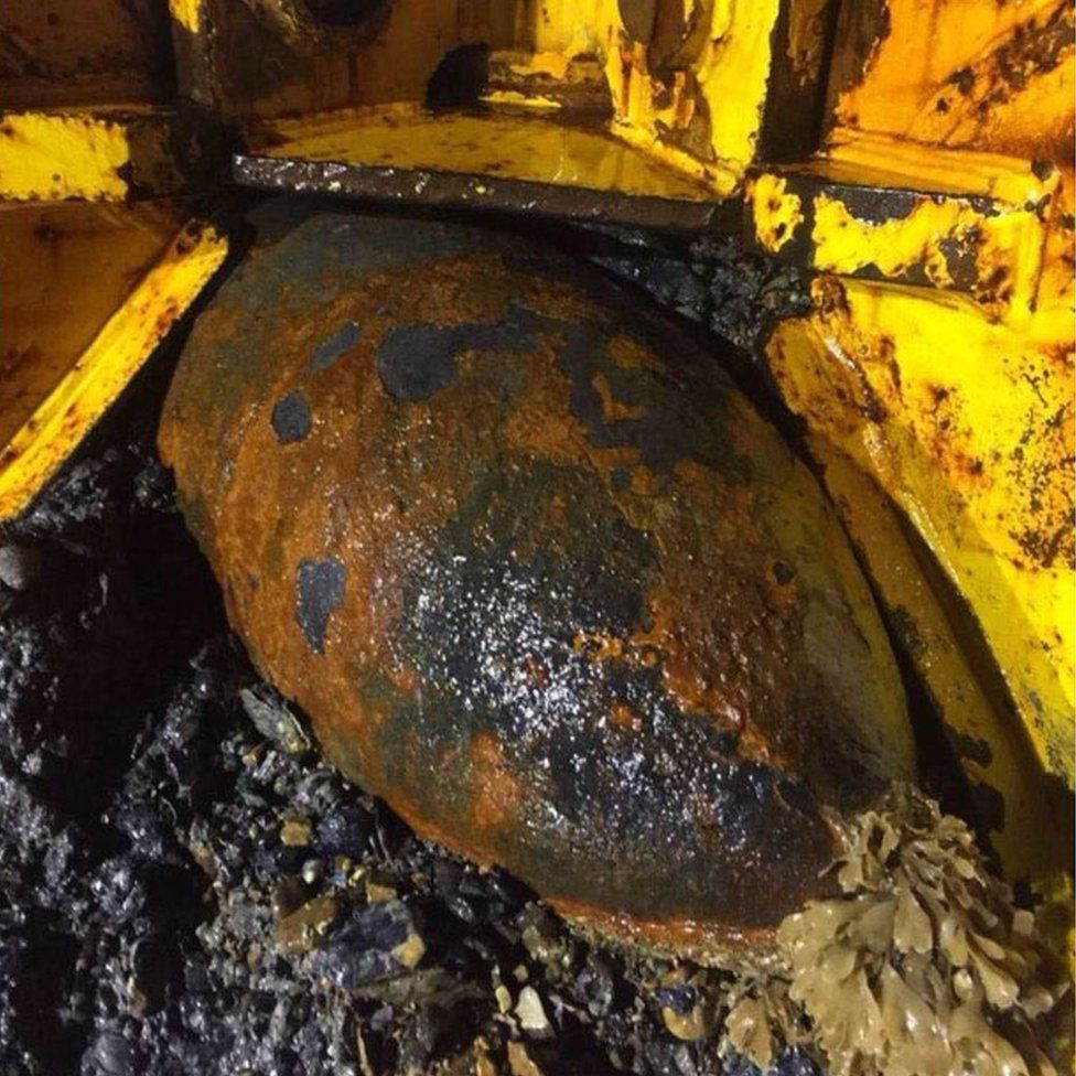 SC250 500lb bomb found in Portsmouth