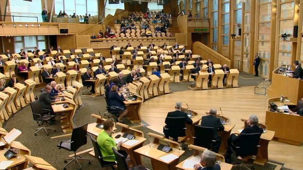 Scunnered? MSPs Debate No-deal Brexit - BBC News